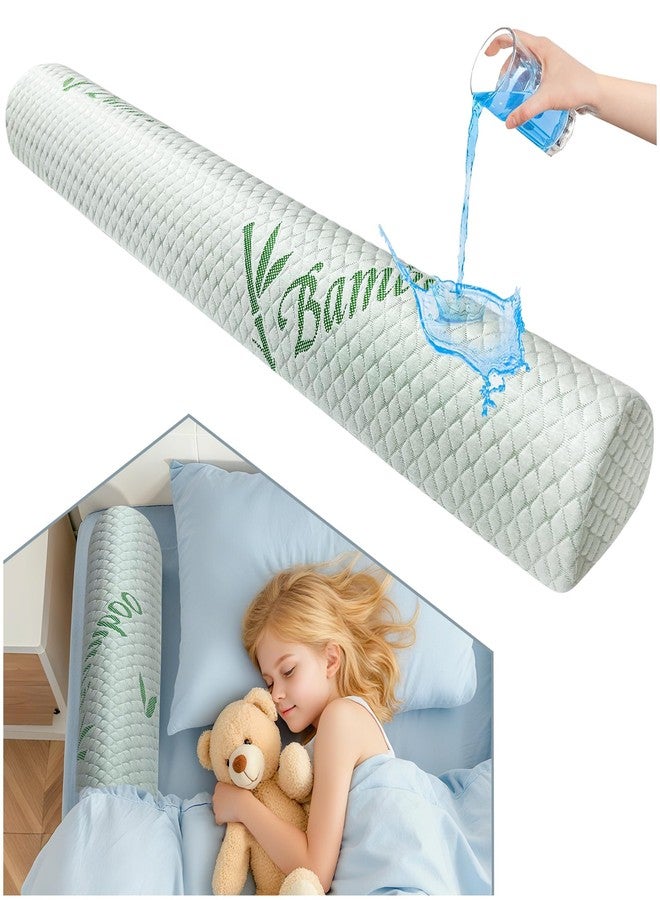 LVYSHOW Waterproof Bed Bumper for Toddler, Soft Baby Foam Rail for Full, Queen, Twin, King Size Bed, Green, 1 Pack - Image 1